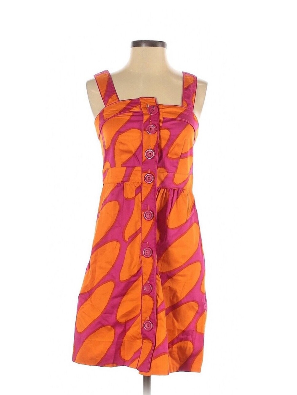 2009 A TRIBUTE TO MARIMEKKO for H&M Oval Print Button Sun Dress - US 6